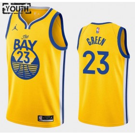 Golden State Warriors Draymond Green 23 Jordan Brand 2020-2021 Statement Edition Lasten Pelipaidat Swingman